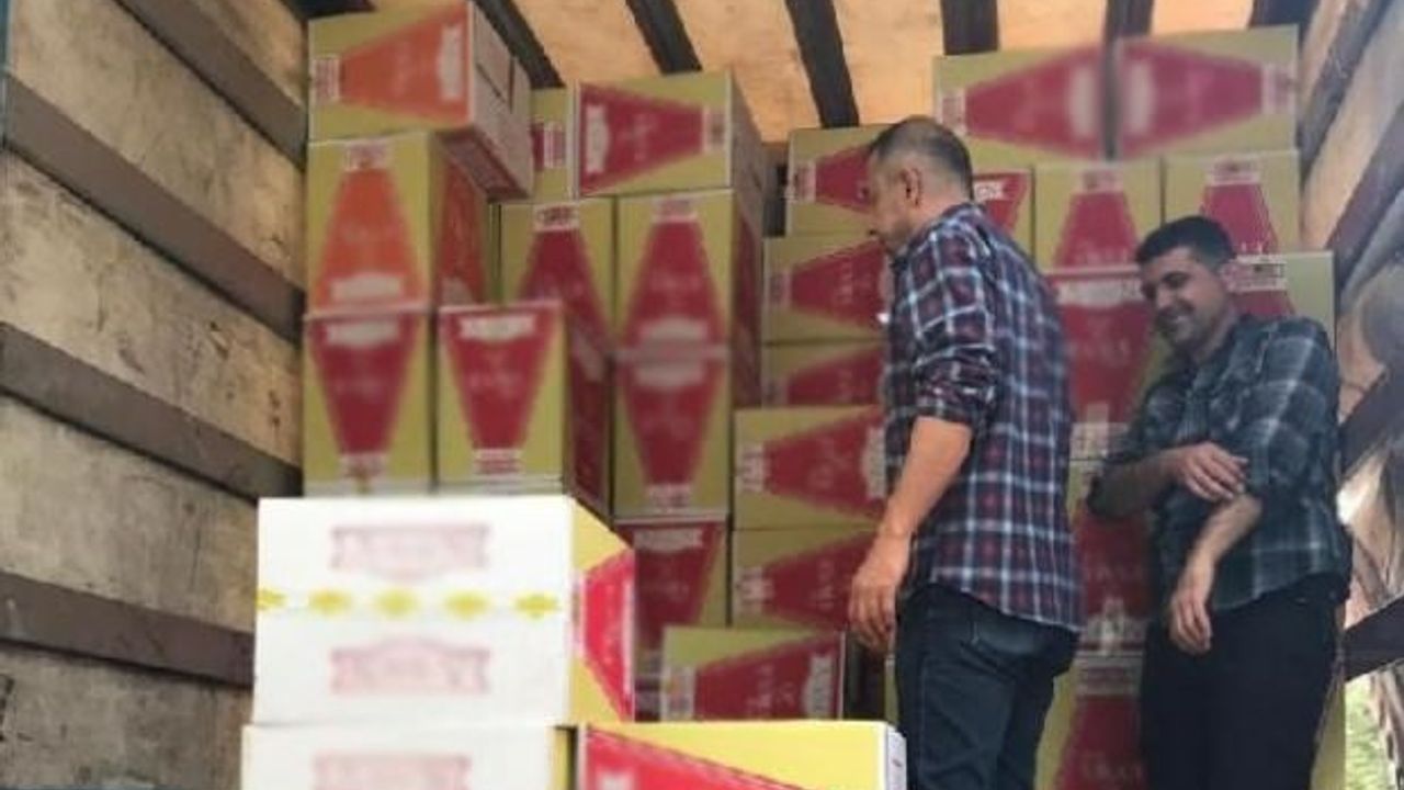 Niğde'de 11 milyon adet 'makaron' ele geçirildi