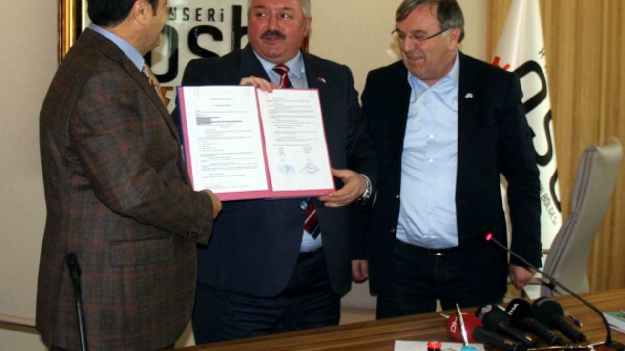25 milyon TL'lik Kayseri Uluslararası Fuar ve Kongre Merkezi'nin 2. holünün imzası atıldı 
