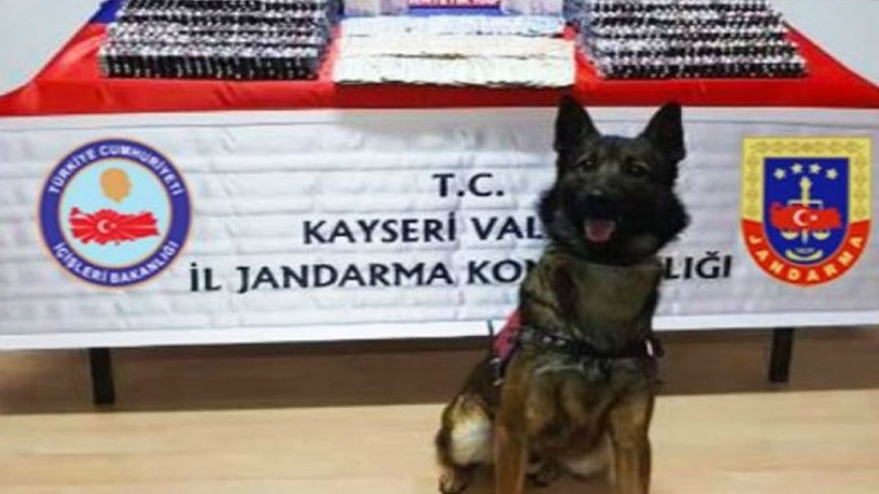 Kayseri'de piyasa değeri 400 bin TL olan uyuşturucu hap ele geçirildi 