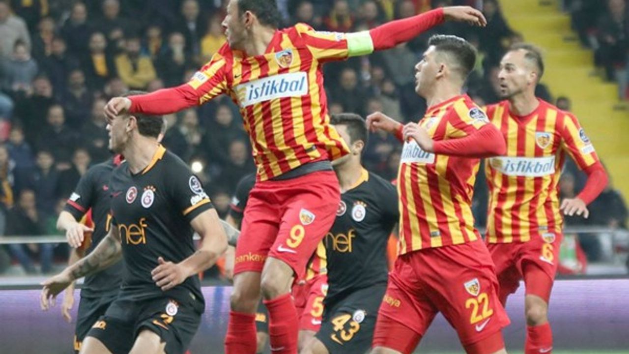 Kayserispor, kalesinde gördüğü 17 golün 11'ini ilk yarılarda yedi 