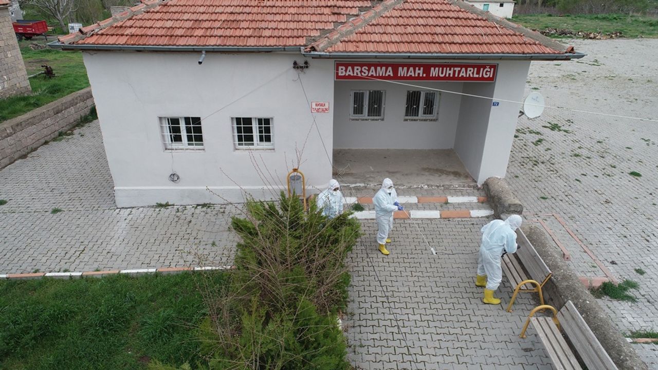 Kocasinan'da virüs temizliği sürüyor