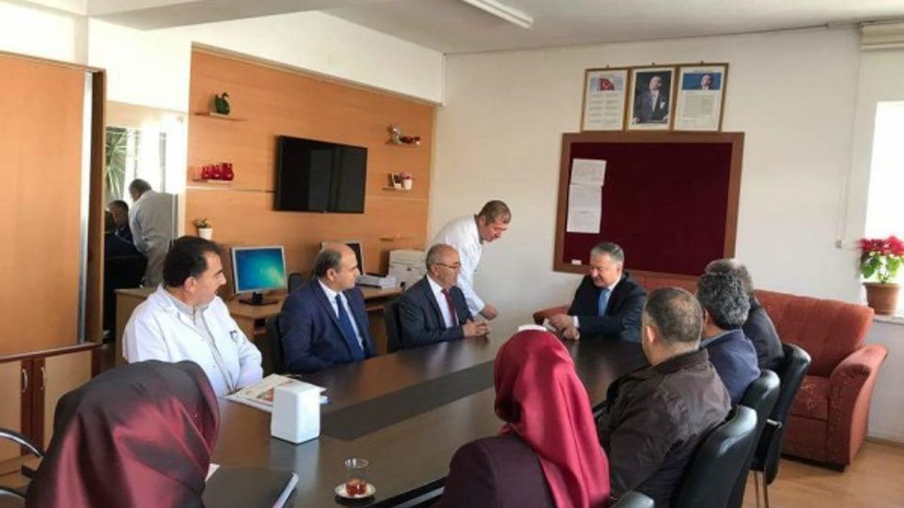 Kaymakam Duru okul ziyaretlerine devam ediyor 