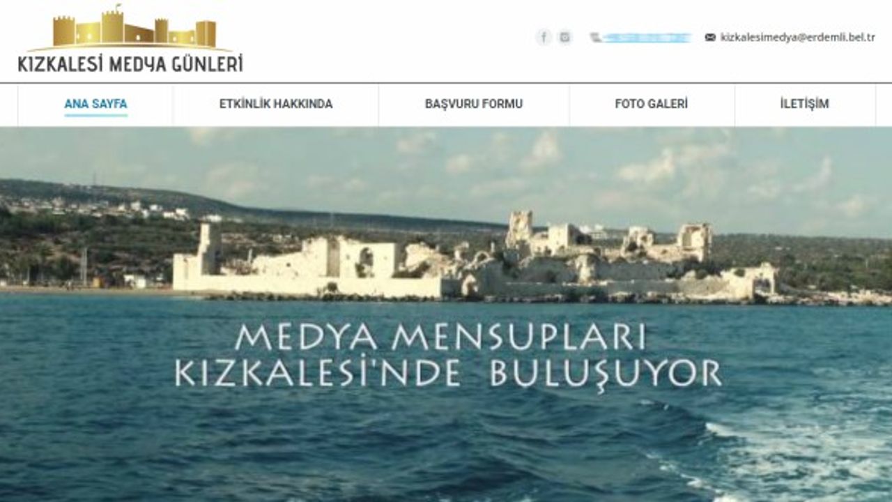 3. Kızkalesi medya günleri’ne Kayseri’den de katılım olacak