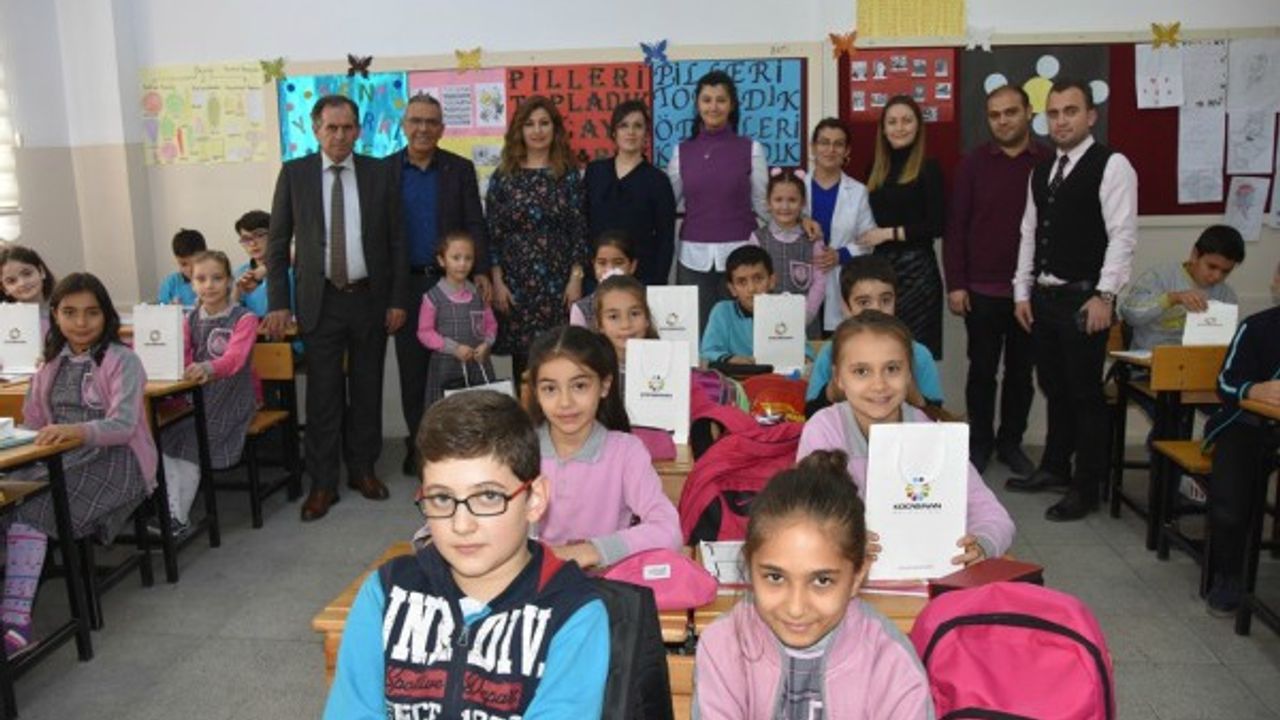 Geleceğine sahip çıkan çocuklar ödüllendiriliyor 