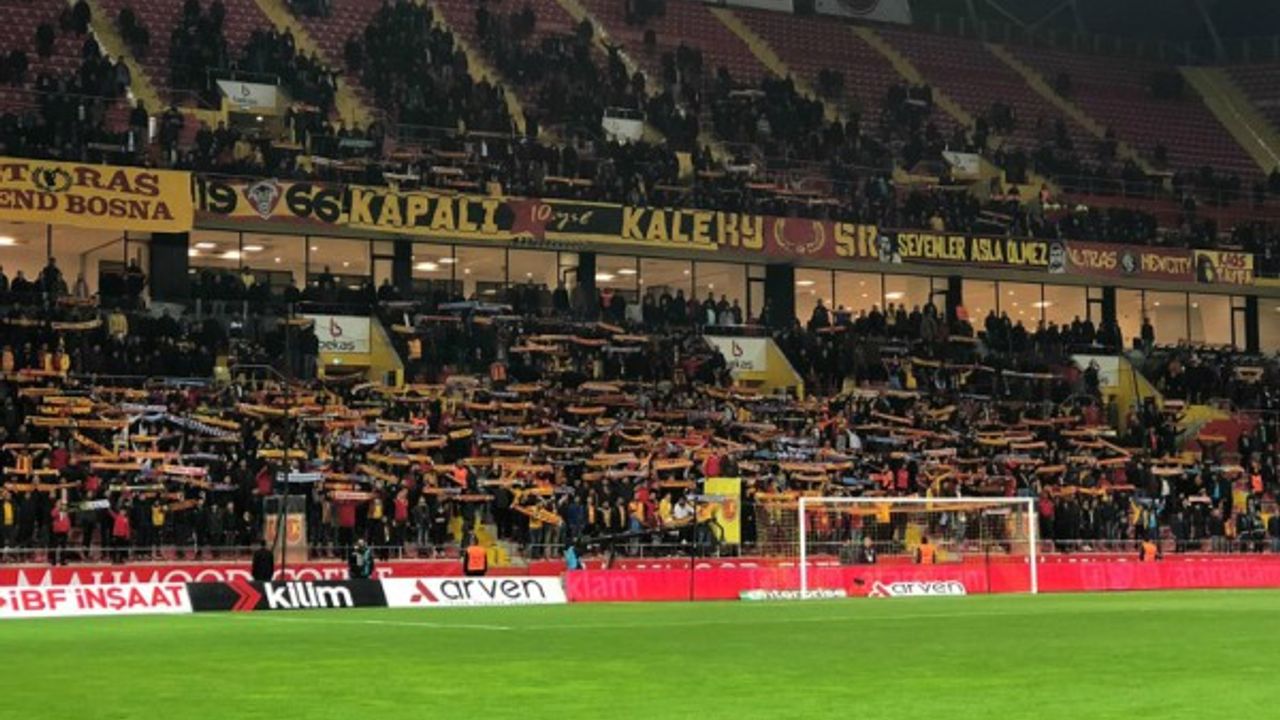 Kayserispor 85 bin taraftara oynadı 