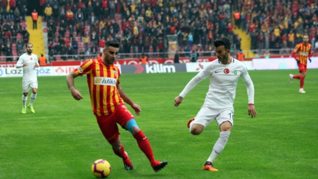 Kayserispor ilk kez peşpeşe kazandı 