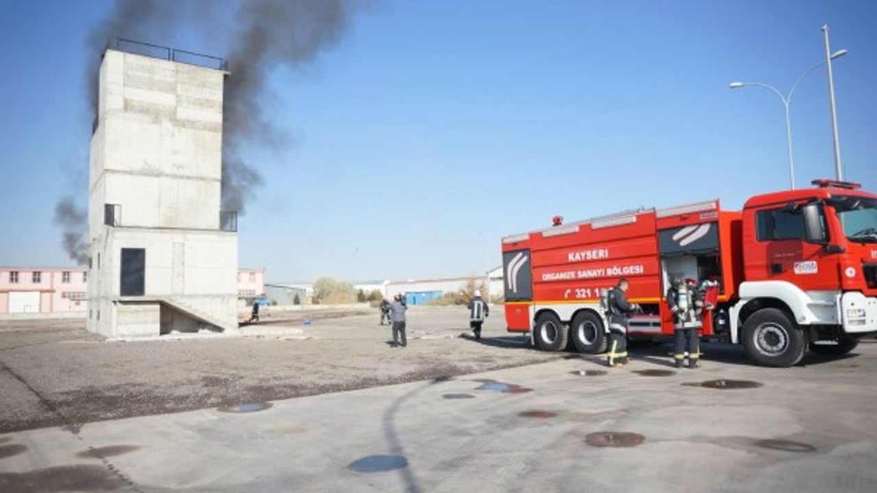 Türkiye'nin en modern itfaiye merkezi OSB'de kuruldu 
