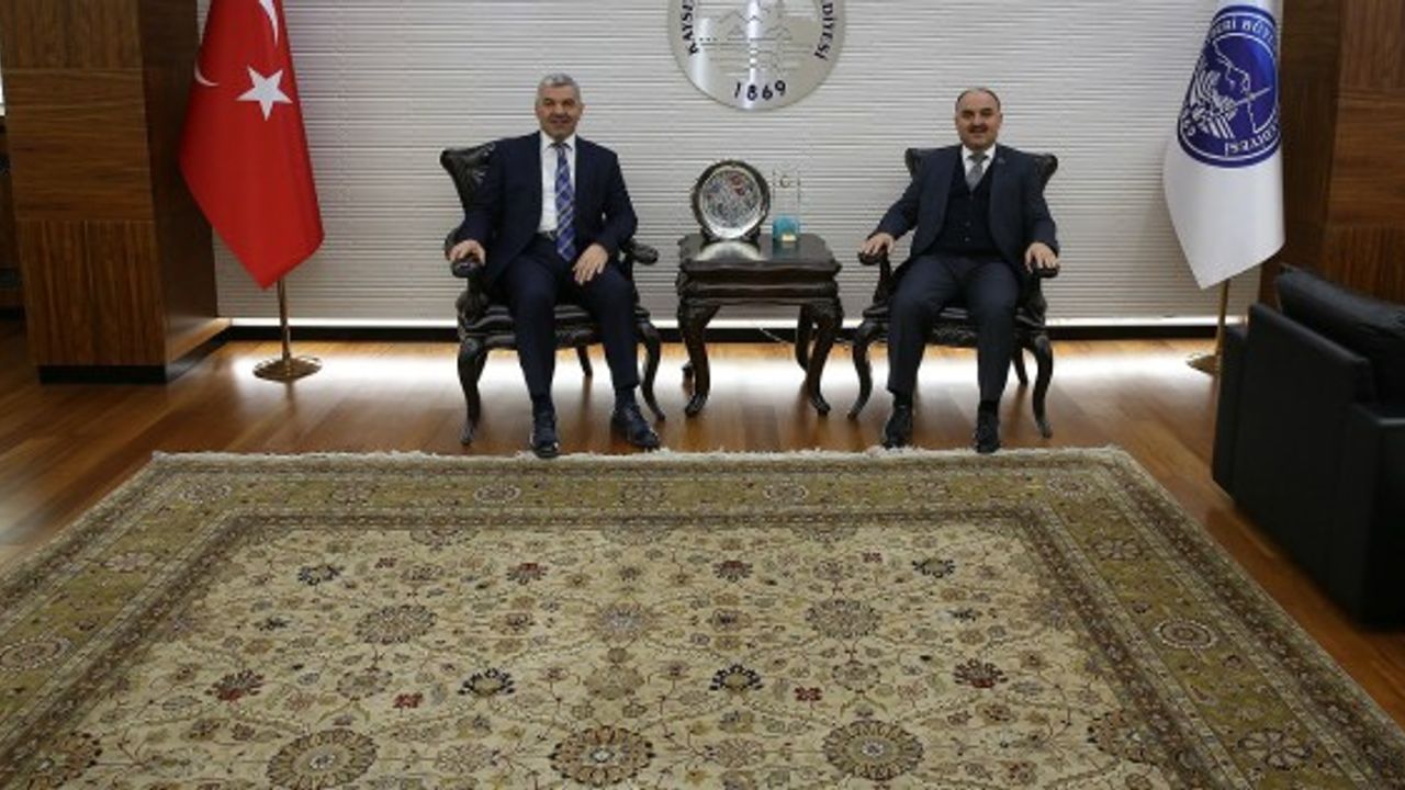 Vali Günaydın Başkan Çelik’i ziyaret etti 