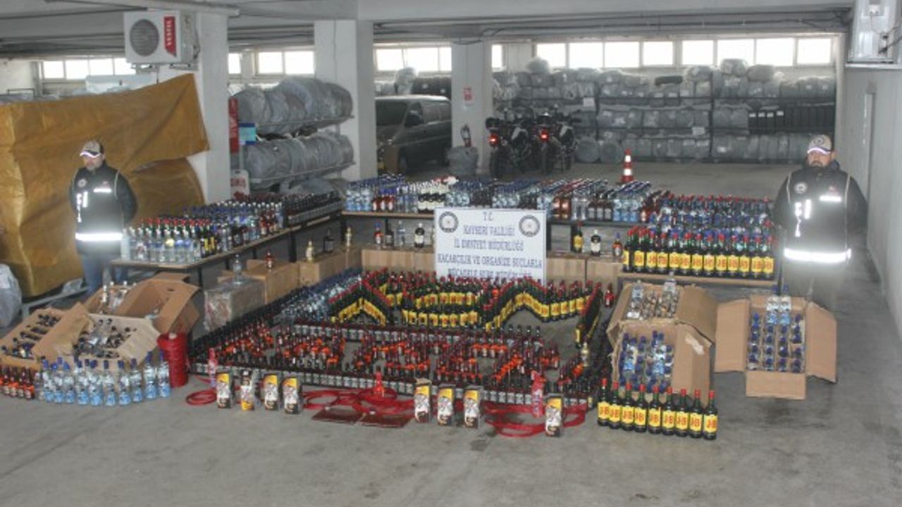 Yılbaşı Öncesi Rekor Sayıda Kaçak İçki Yakalandı