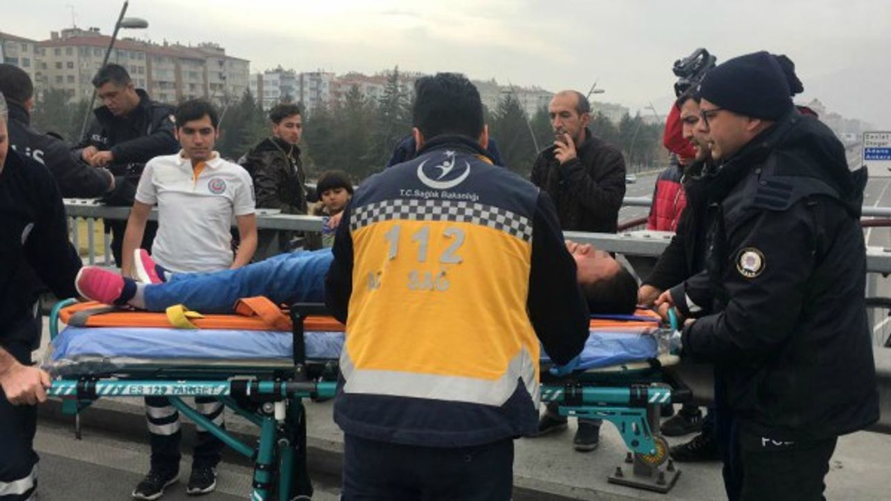 İntihara teşebbüs eden kadını polis ekipleri kurtardı 