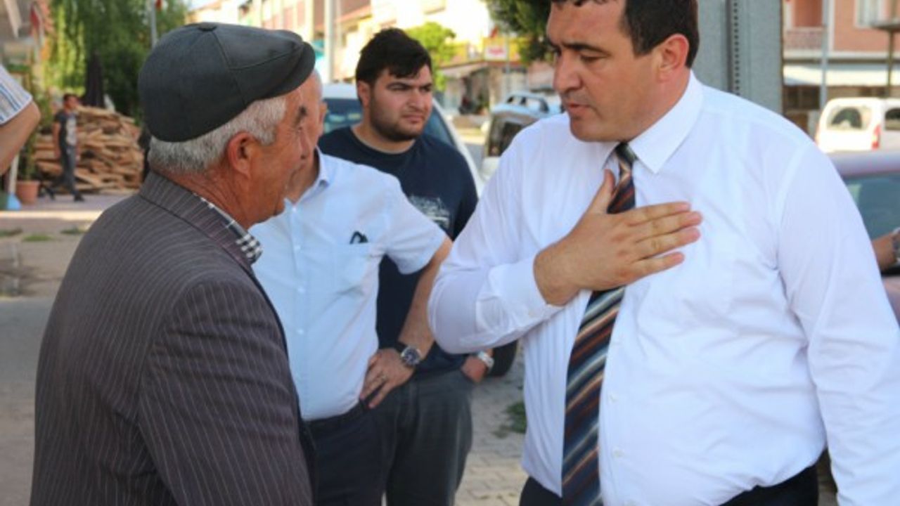 CHP Sivas Milletvekili adayı Karasu Gemerek halkıyla kucaklaştı 