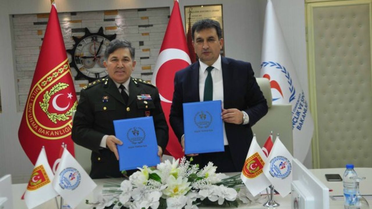 2. Ana Bakım Fabrika Müdürlüğü atış poligonunu Gençlik Hizmetleri ve Spor Müdürlüğü'ne devretti 