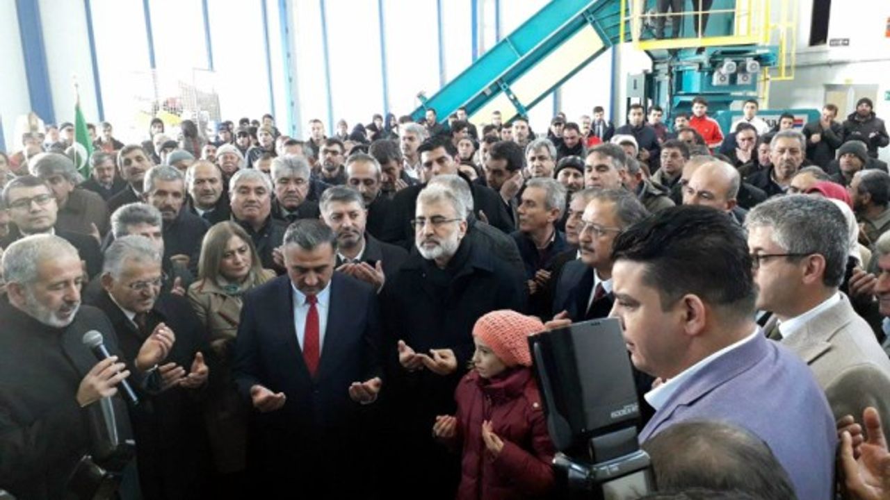 Develi'de Ambalaj Atıkları Toplama ve Ayrıştırma Tesisi Açıldı 