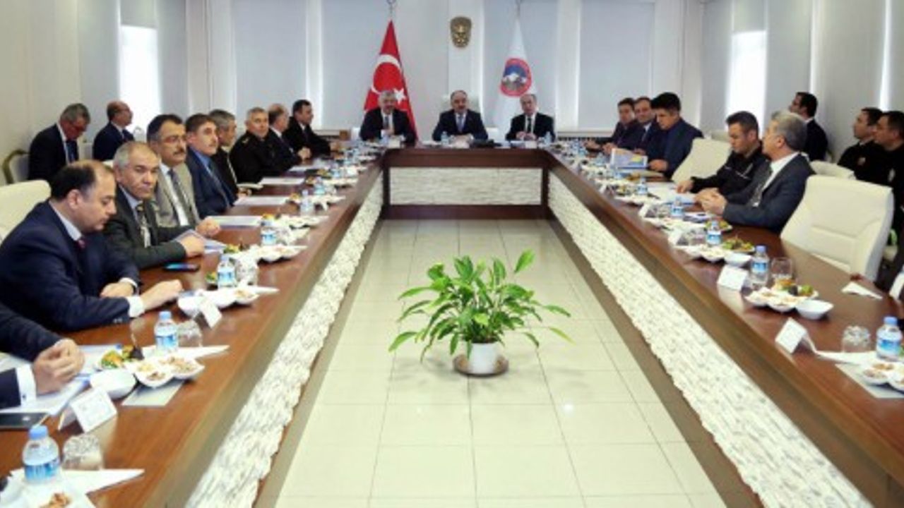 Karayolu trafik güvenliği il koordinasyon kurulu toplandı 