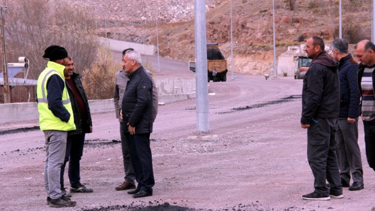İncesu'da çevre yol asfalt çalışması başladı 