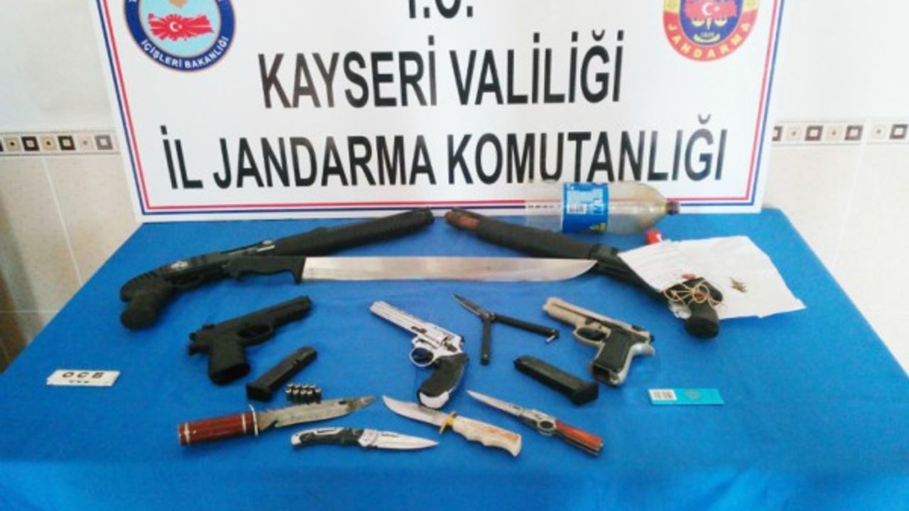 Develi'deki dev uyuşturucu operasyonunda 7 kişi tutuklandı 