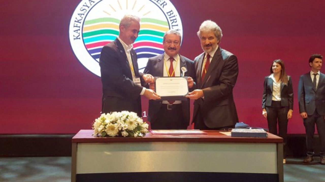 ERÜ Kafkasya Üniversiteler Birliği’ne (KÜNİB) Resmen Üye Oldu 
