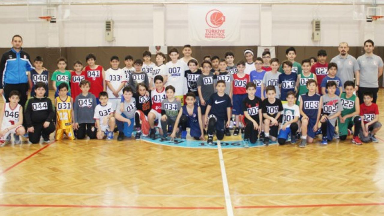 12 Dev Adam Basketbol Okulları Sporcu Seçmeleri