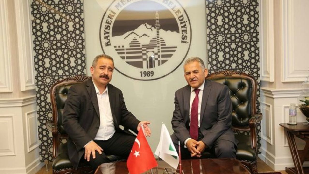 Anadolu Yayın Platformu Başkanı Burhan’dan Büyükkılıç’a ziyaret