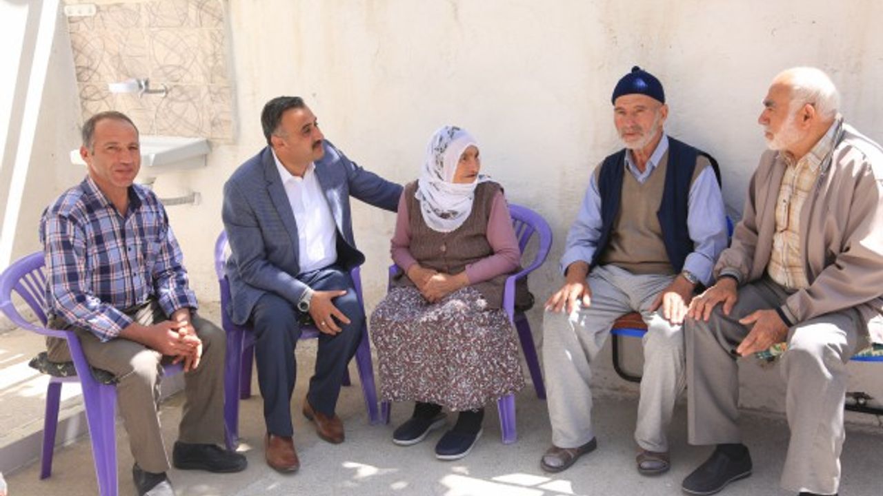 Başkan Cabbar hasta ve yaşlı ziyaretlerine devam ediyor 