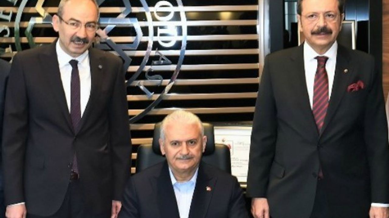 “Kayseri Ticaret Odası tarihinde ilk defa odamızı bir Başbakan ziyaret etti” 