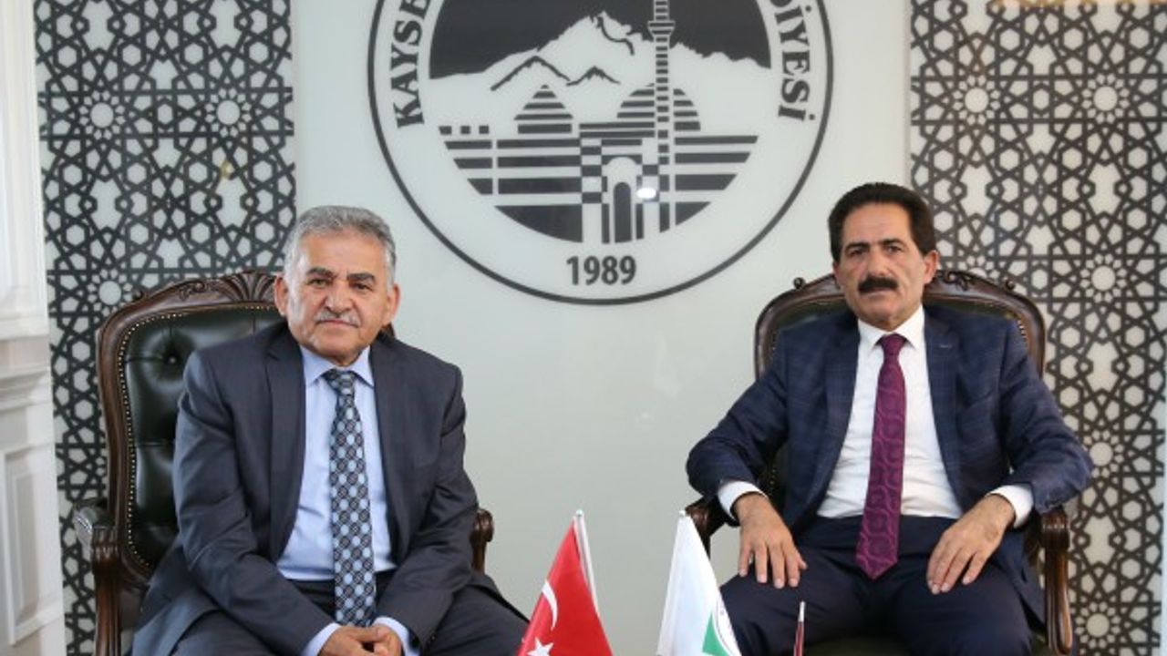 Kalaba Belediye Başkanı Köroğlu, Referans Belediye Melikgazi’yi ziyaret etti 
