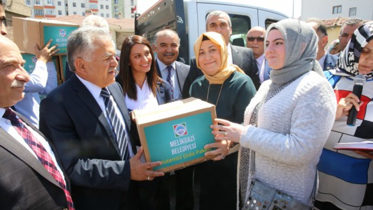 Melikgazi Belediyesi’nden Çölyak hastalarına özel gıda desteği 