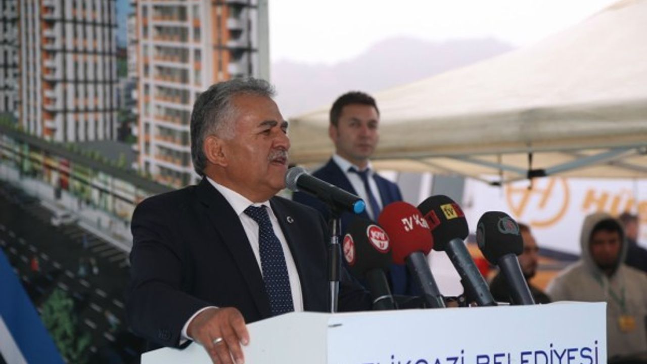 Melikgazi Mayıs ayında 188 konut ve 12 dükkanı kat karşılığı ihale edecek 