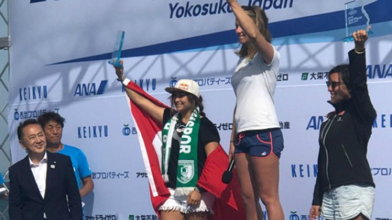 Rüzgar Sörfü Sporcumuz Lena Erdil, Japonya’da 2. Oldu