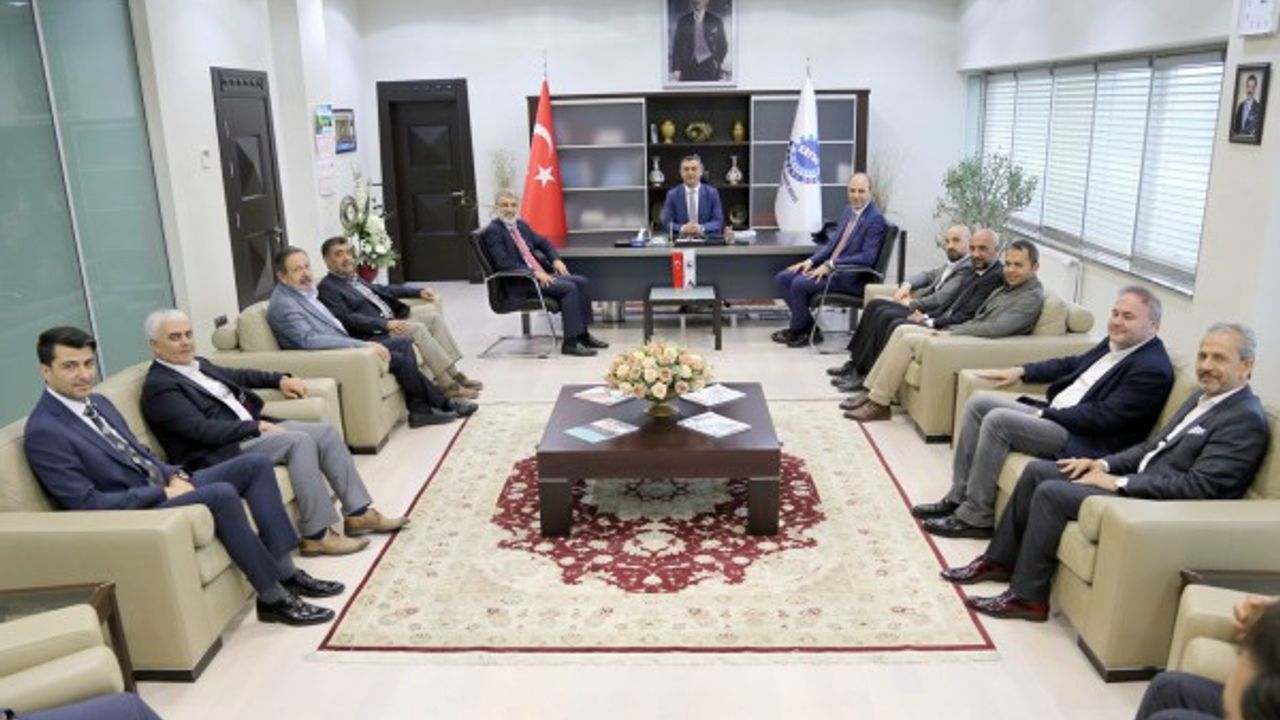 Taner Yıldız ve AK Parti İl Teşkilatından KAYSO’ya Ziyaret 