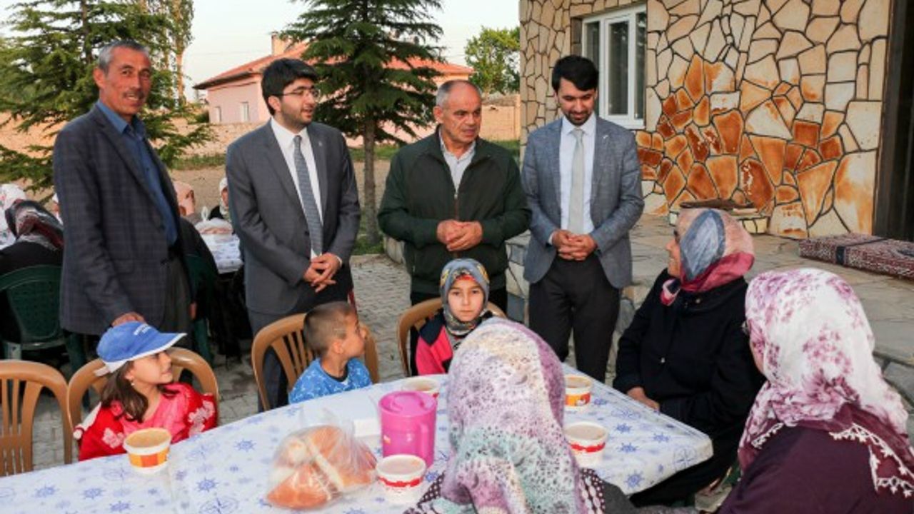 Yahyalı halkı kardeşlik sofrasında buluşuyor 