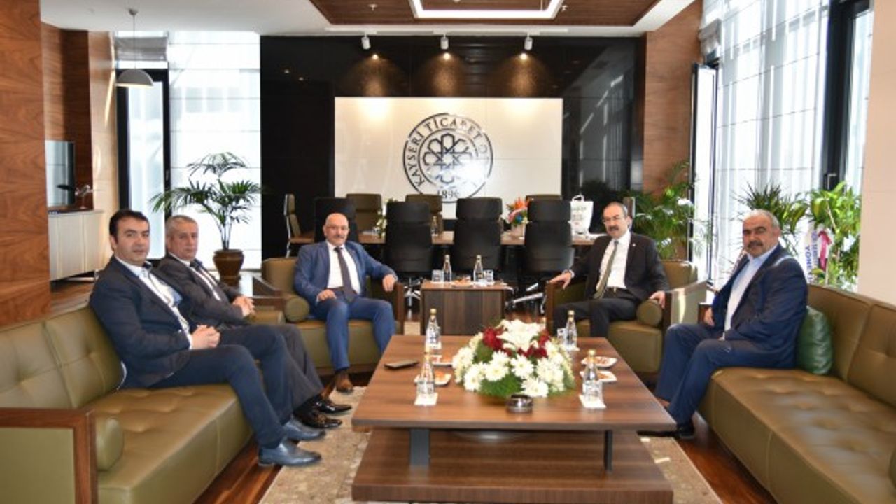 AK Parti İl Başkanı Özden KTO Başkanı Gülsoy’a hayırlı olsun ziyaretinde bulundu