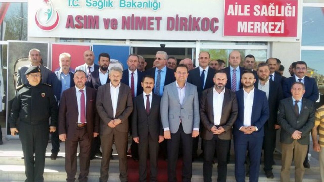 Asım ve Nimet Dirikoç Aile Sağlığı Merkezi açıldı