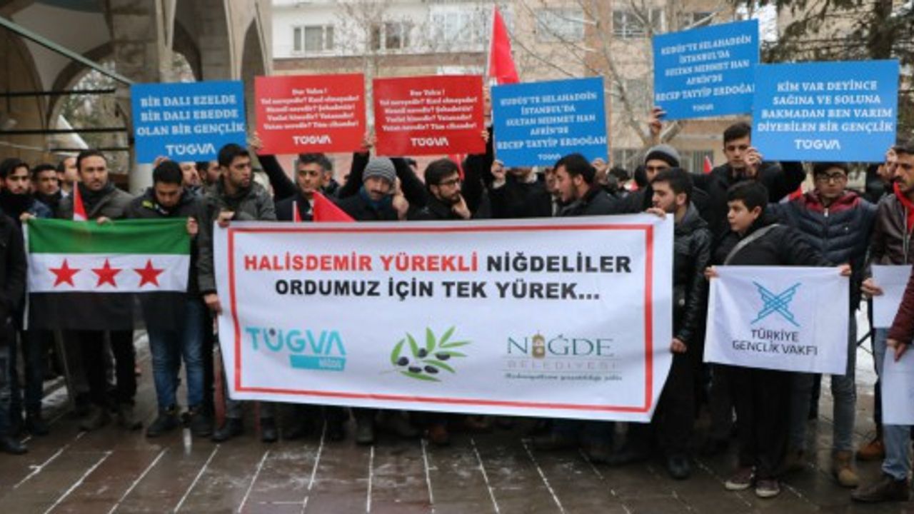 Afrin’de Asker Olmak İçin Dilekçe Verdiler 