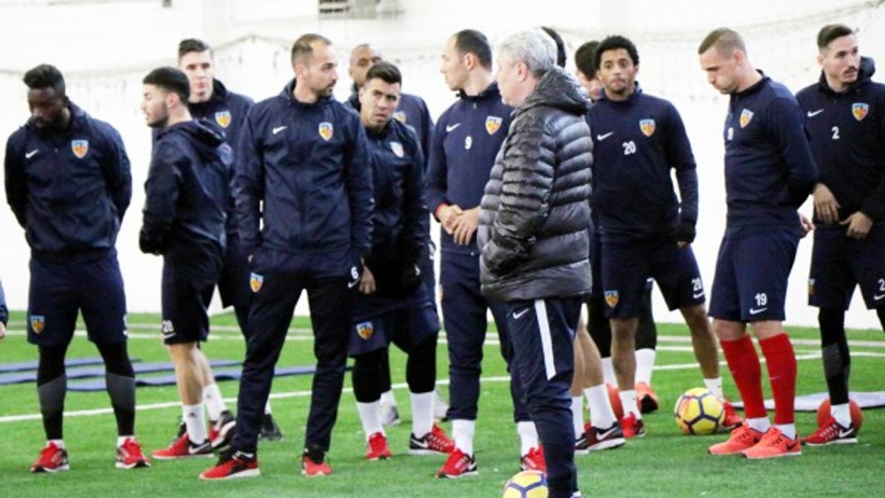 Kayserispor’da Antalyaspor maçı hazırlıkları başladı 