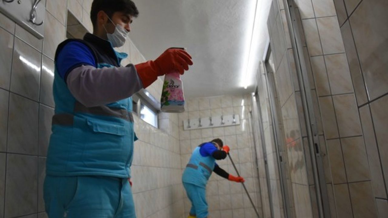 Kocasinan okullarında hijyen çalışmaları devam ediyor