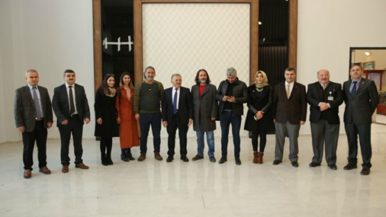 Başkan Büyükkılıç, Kayseri Deniz Postası’nı konuk etti