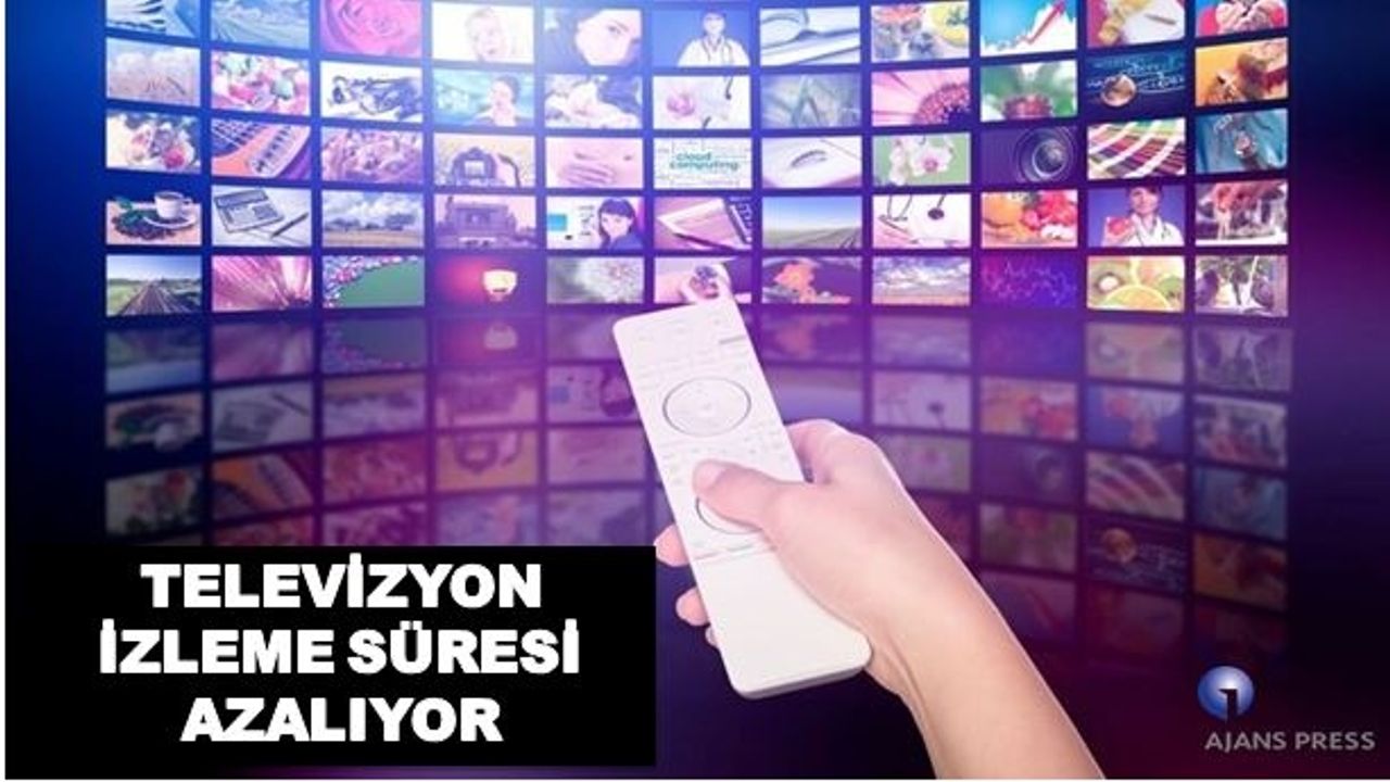 Televizyon İzleme Süresi Her Geçen Yıl Azalıyor