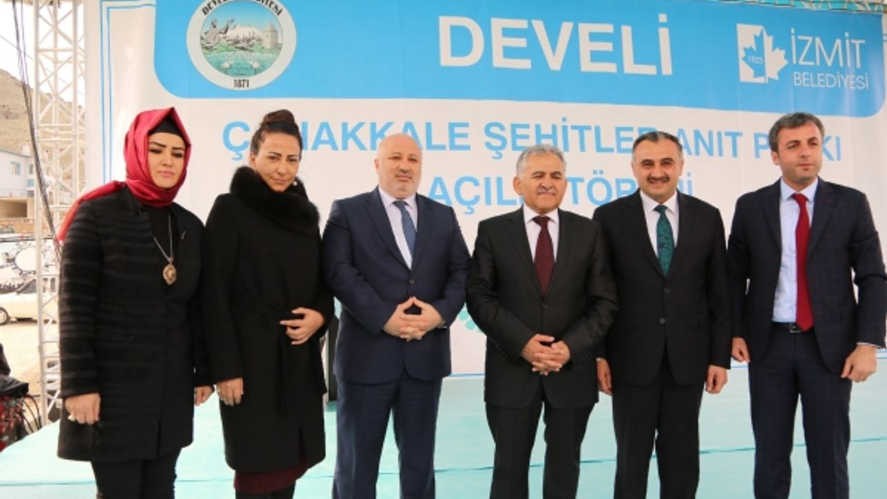 Çanakkale Şehitleri Anıt Parkı düzenlenen törenle açıldı 