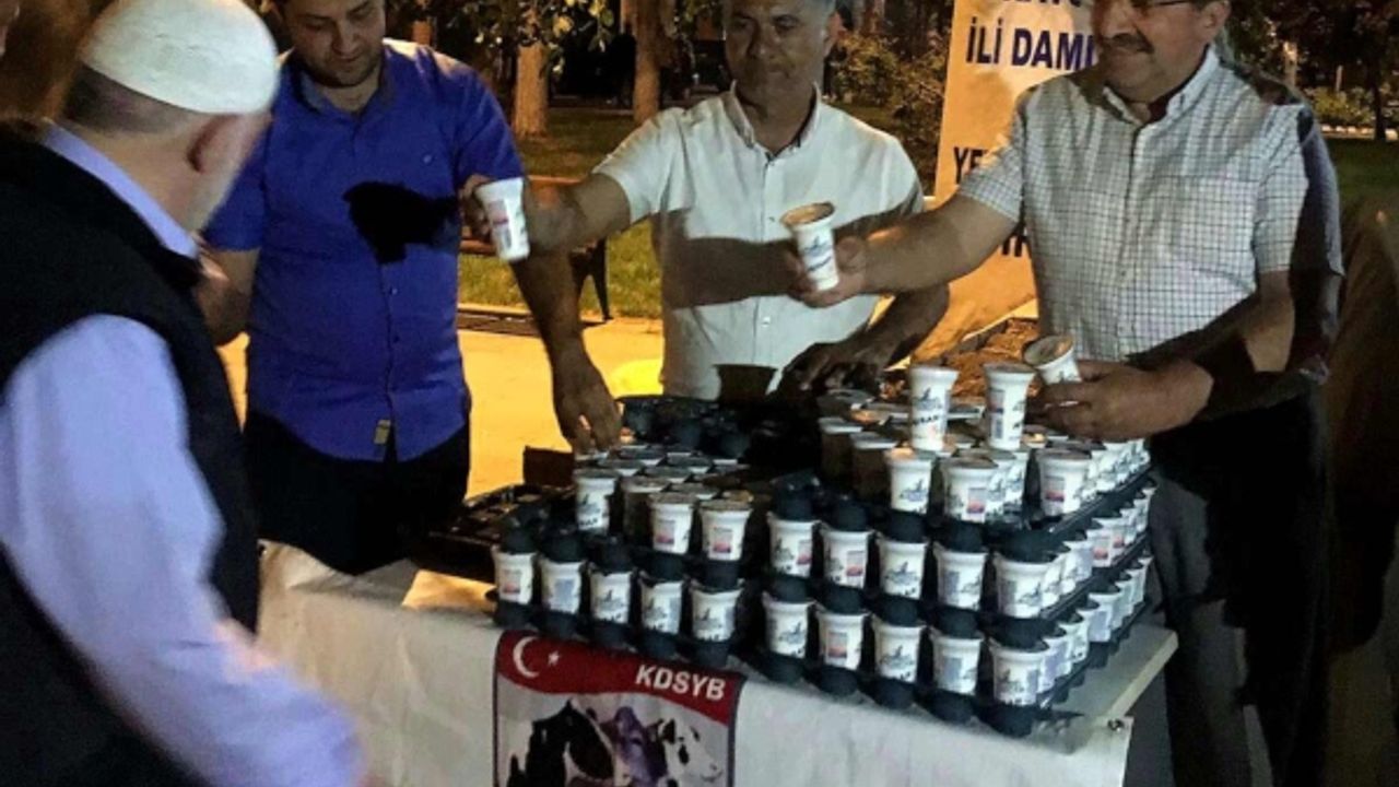 Damızlık Birliği’nden ayran üretim ve tüketimine destek 