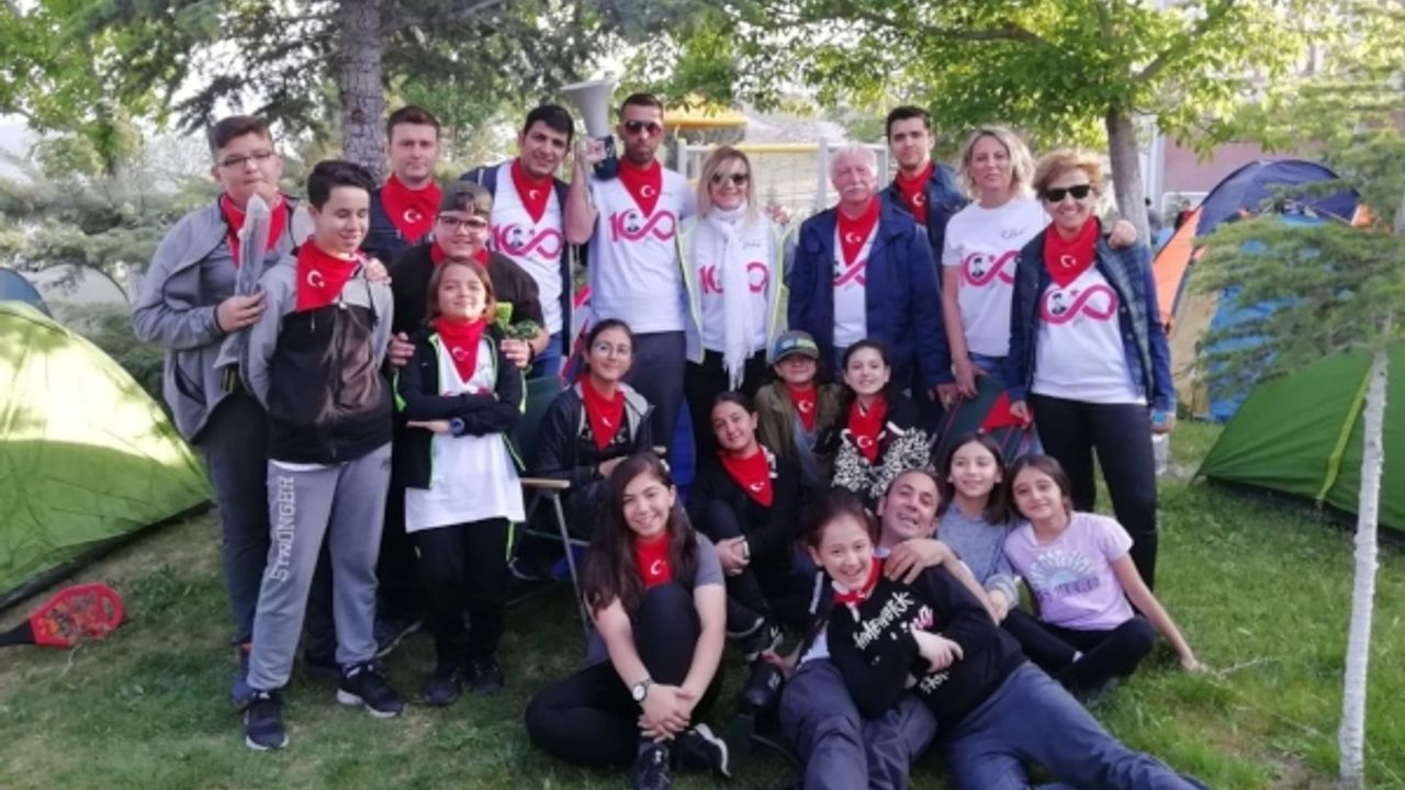 ODTÜ Koleji Öğrencileri Bağımsızlık Nöbeti Adına Kamp Yaptı 