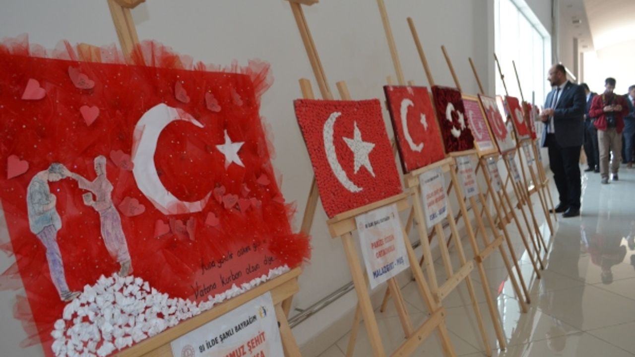 "81 ilde şanlı bayrağımız" sergisi İnegöl'de 