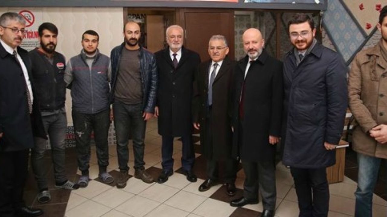 Büyükkılıç:“Eski Sanayi Bölgesi için yeni projeleriniz var” 