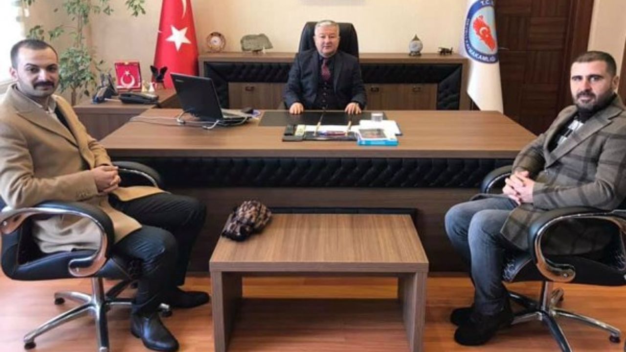 MHP Develi teşkilatı Kaymakam Duru’yu ziyaret etti 
