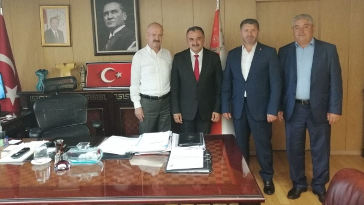 Başkan Cabbar, yeni emniyet binası için Emniyet Genel Müdürlüğü’nü ziyaret etti 