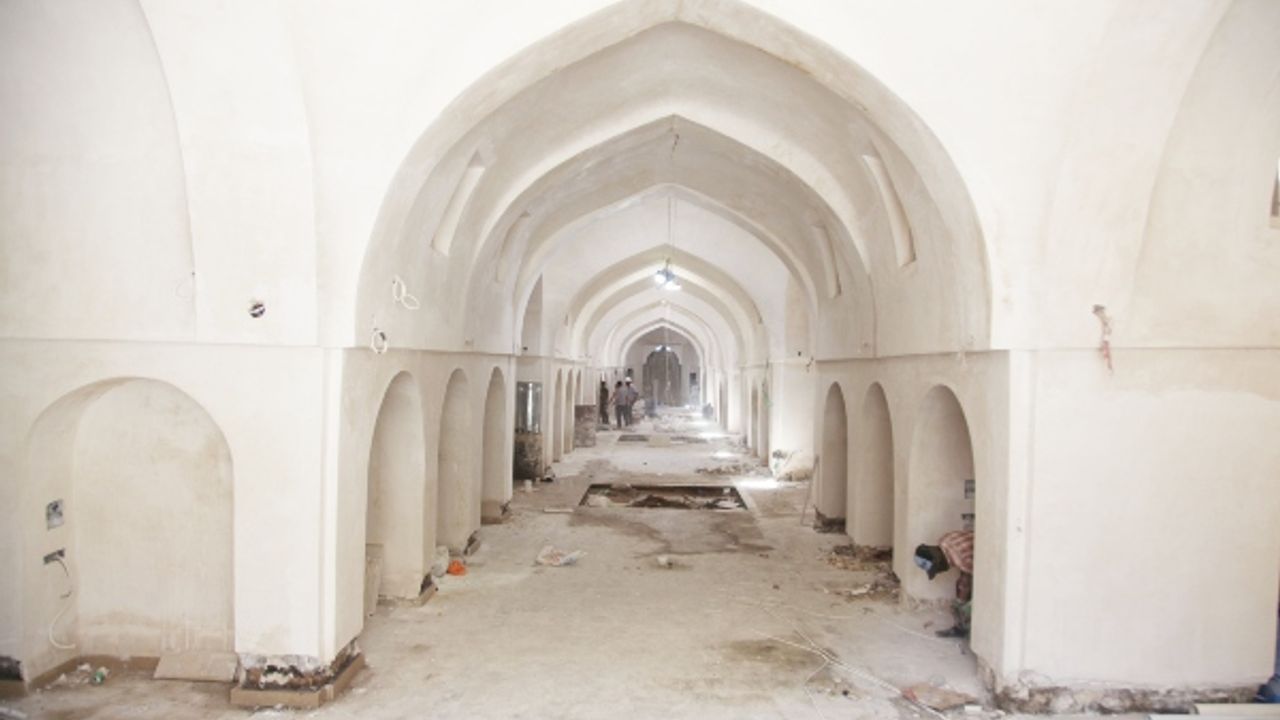 Kerkük’te yanan Kayseri Çarşısı’nda restorasyonun yüzde 90’ı tamamlandı 