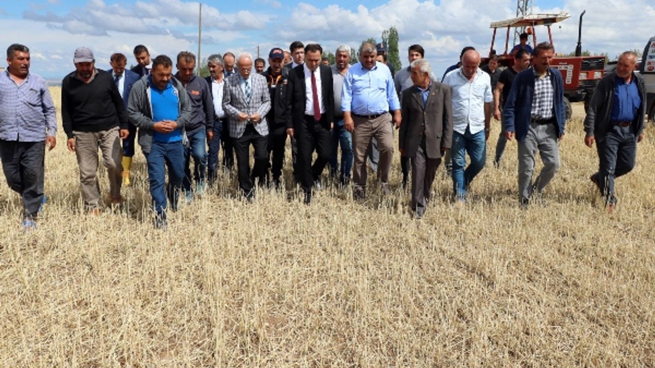 Sel ve doludan zarar gören çiftçilere 4 milyon TL ödenek geldi  