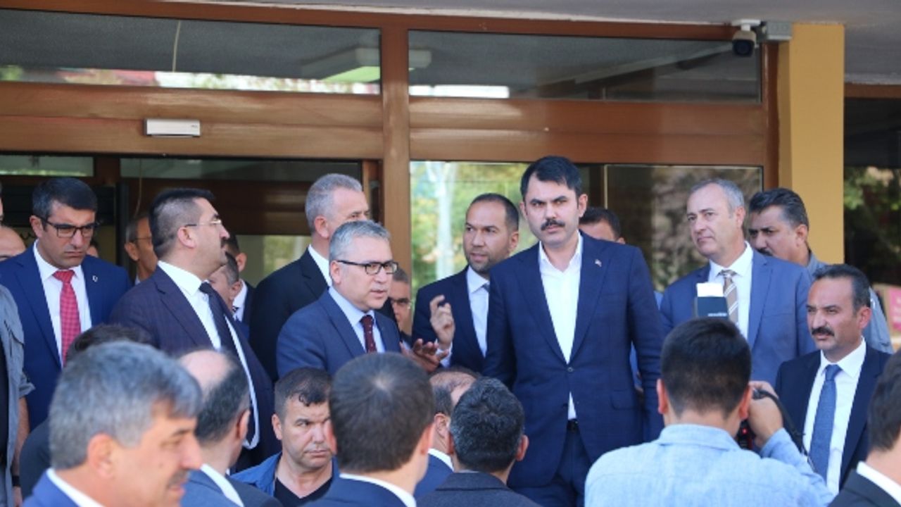 Çevre ve Şehircilik Bakani Murat Kurum Niğde’de 