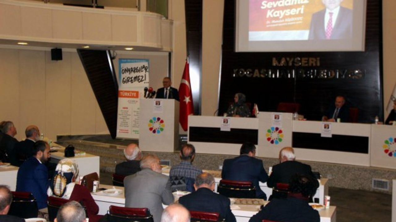 Büyükkılıç: “Kayseri’nin alt yapısı da hazır, planlaması da hazır” 