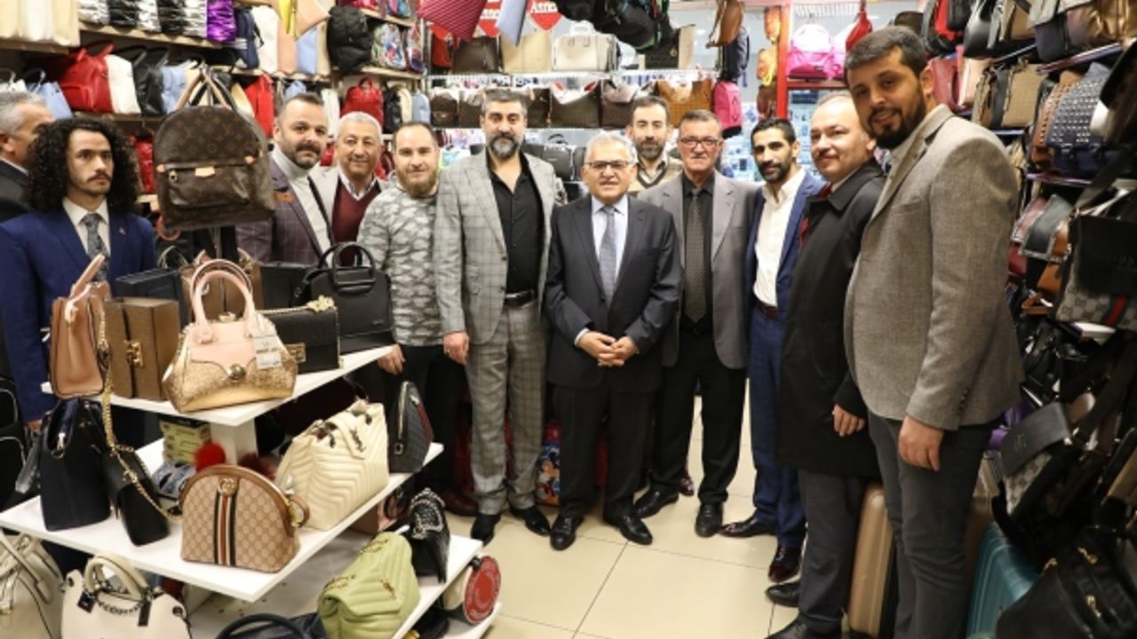 Büyükkılıç, Yeraltı Çarşı Esnafına ‘Hayırlı İşler’ Temennisinde Bulundu 